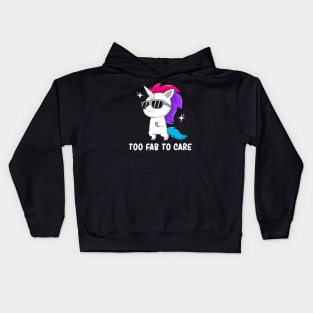 Subtle Androgynous Pride Cute Kawaii Androgyne Unicorn Humor Kids Hoodie